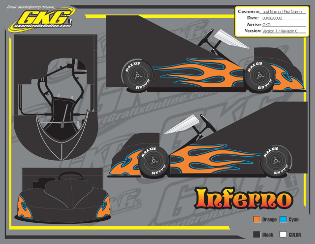 INFERNO WEDGE SIDE GRAFIX